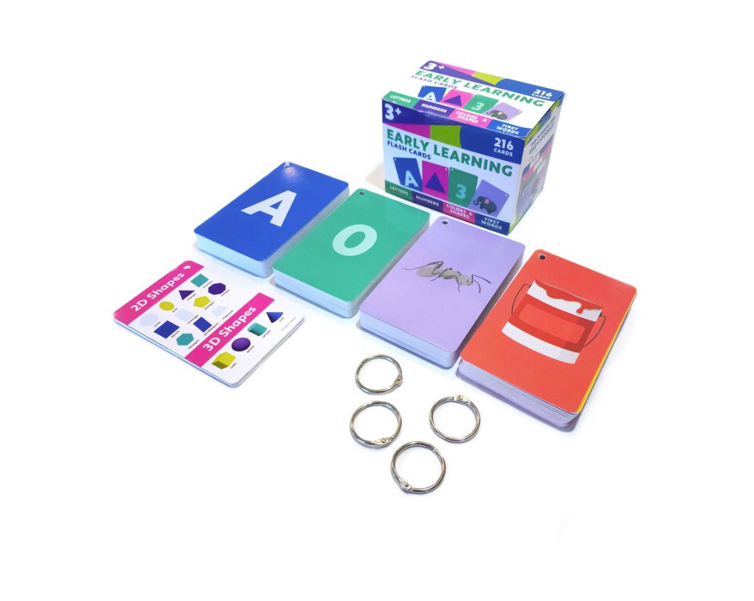 Early Learning Flash Card Box Set Grade PK-1