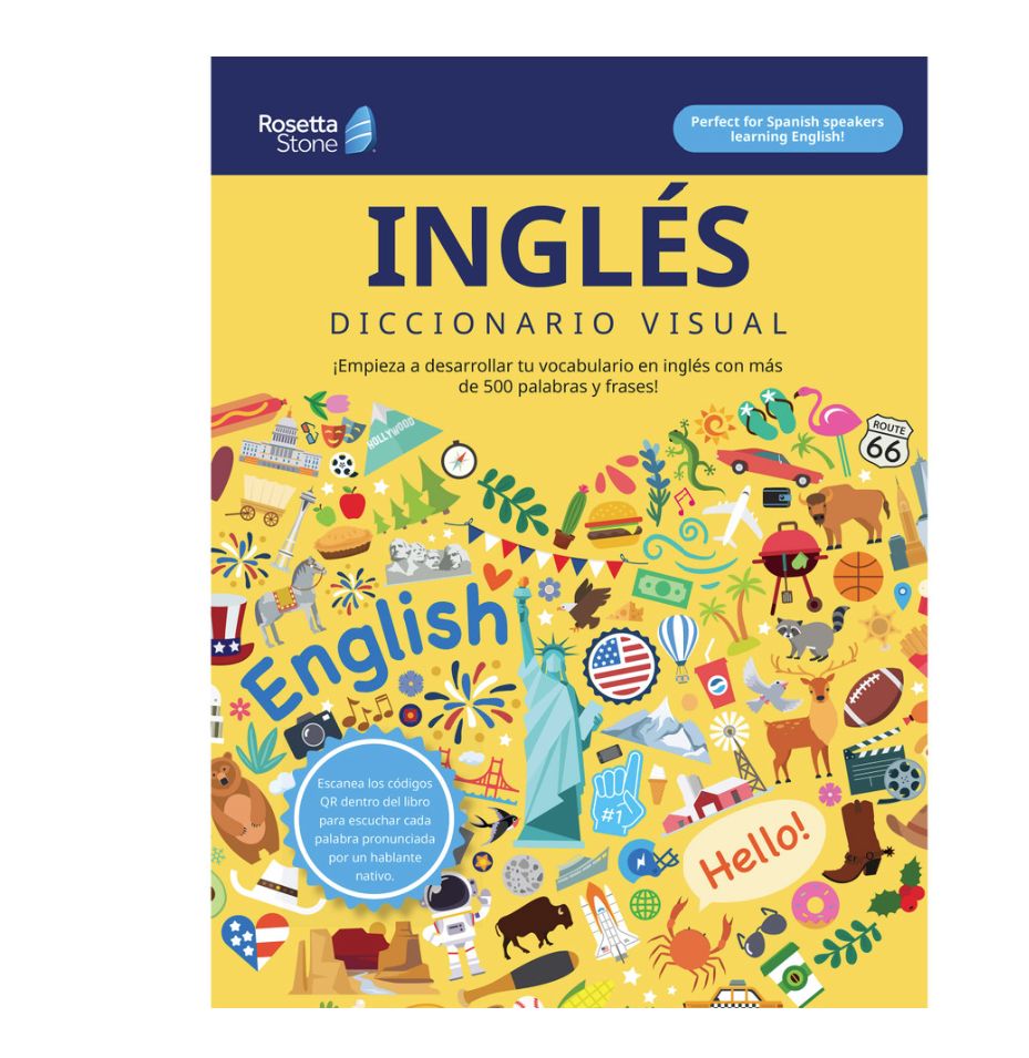 Rosetta Stone Inglés: Diccionario visual Reference Book Paperback