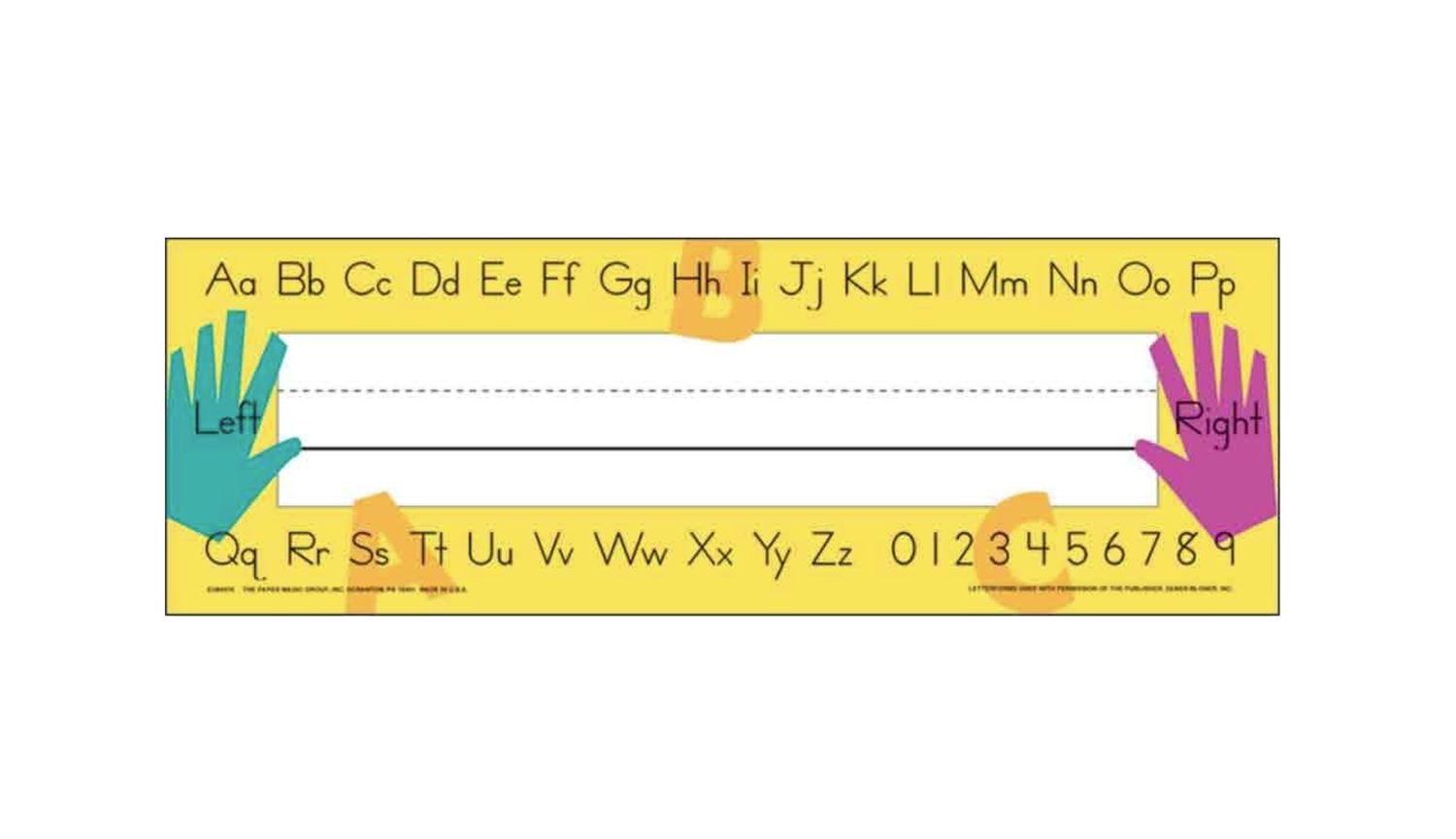 Teacher&#39;s Tool Tented Name Plates