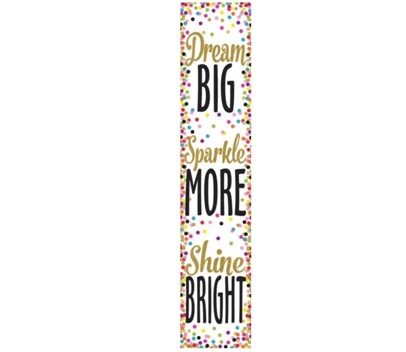 Confetti Shine Bright Banner