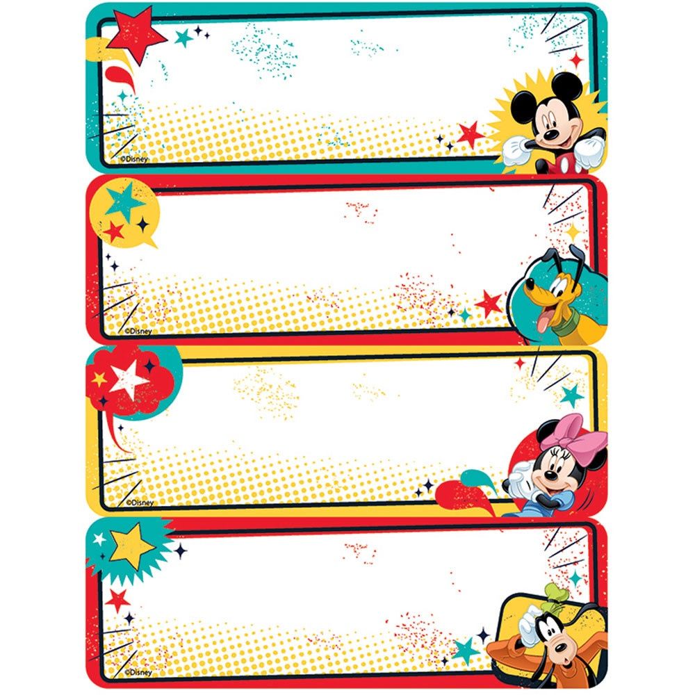 Mickey Labels