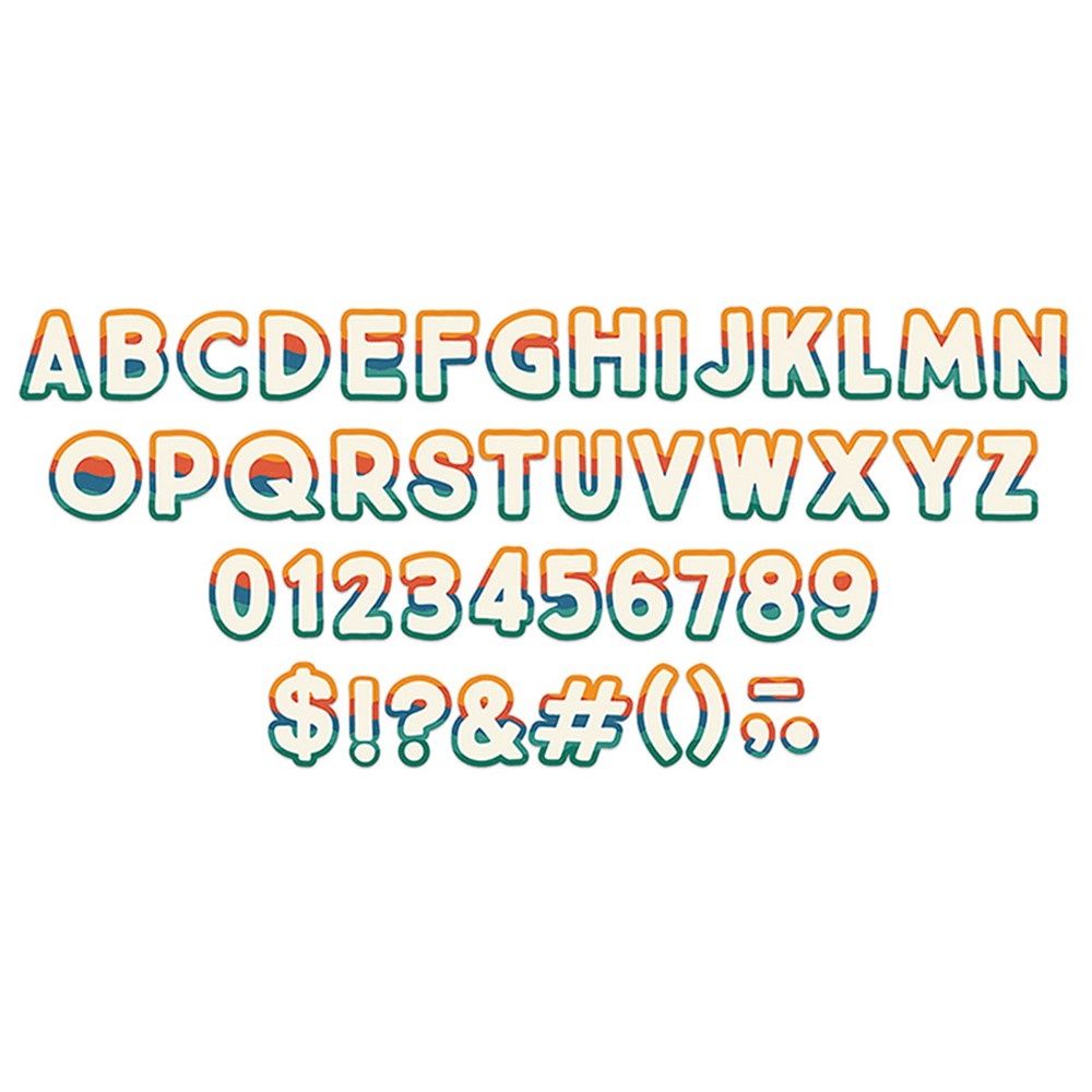 Adventurer Deco Letters