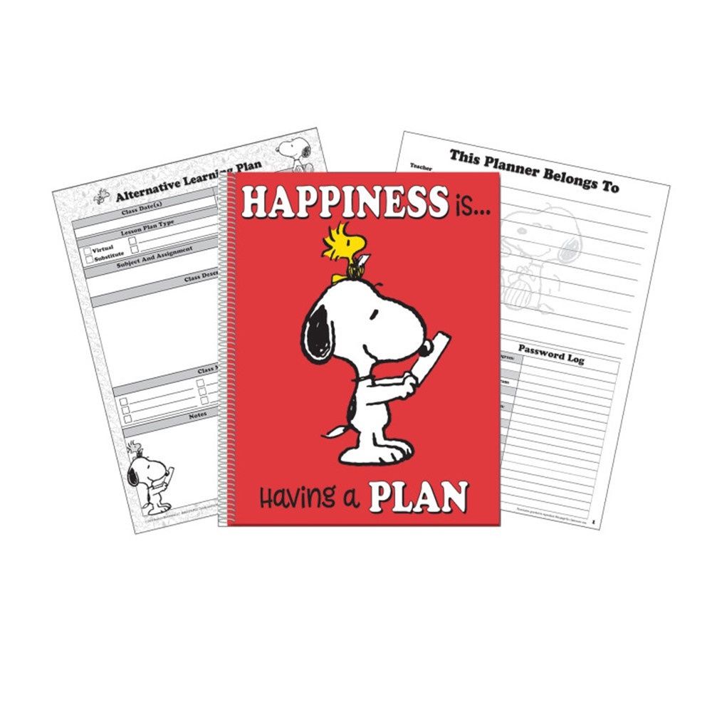 Peanuts Lesson Plan and Record Book