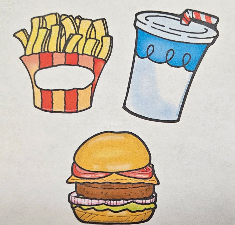 Fast Food Cut Outs