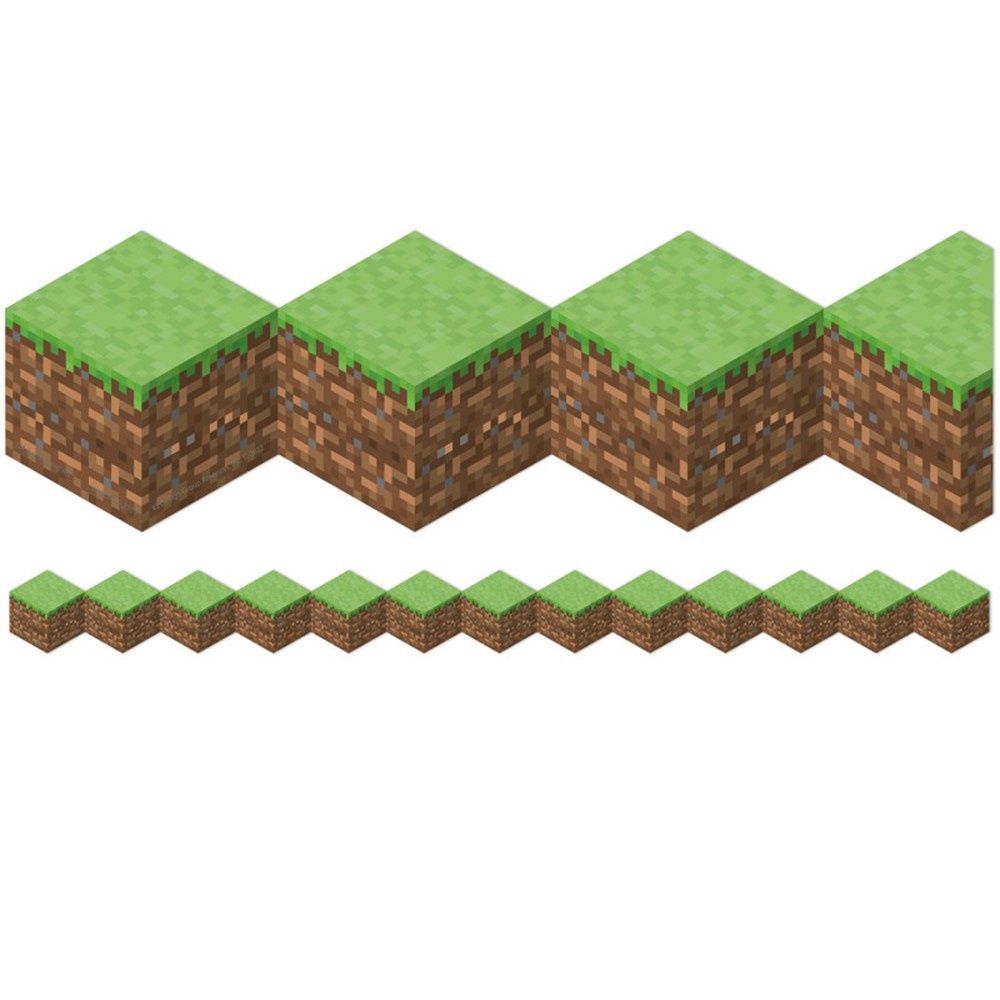 Minecraft Die Cut Blocks Extra Wide Deco Border Trim