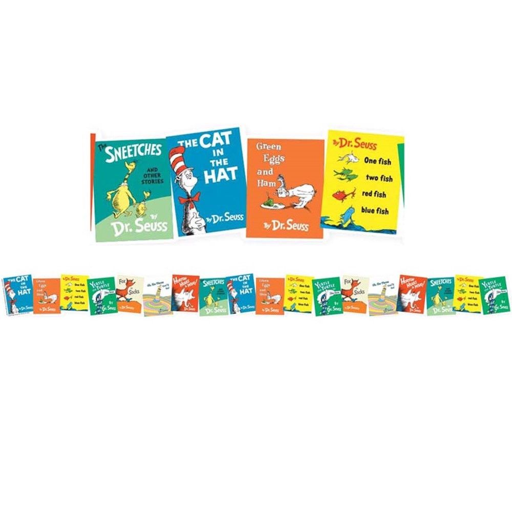 Dr. Seuss Favorite Books Die Cut Deco Trim
