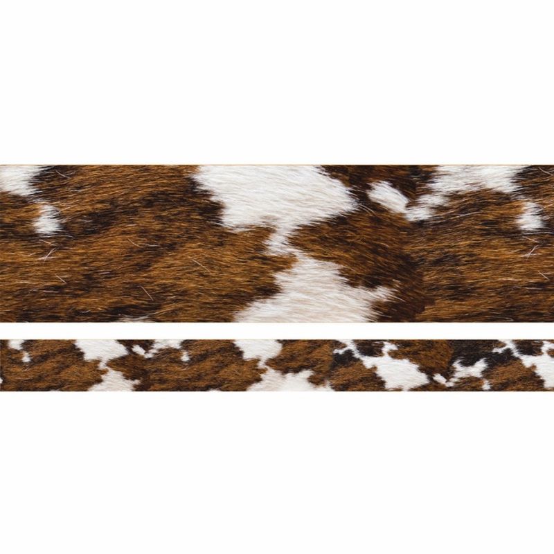 Wild Wild Classroom Cowhide Border