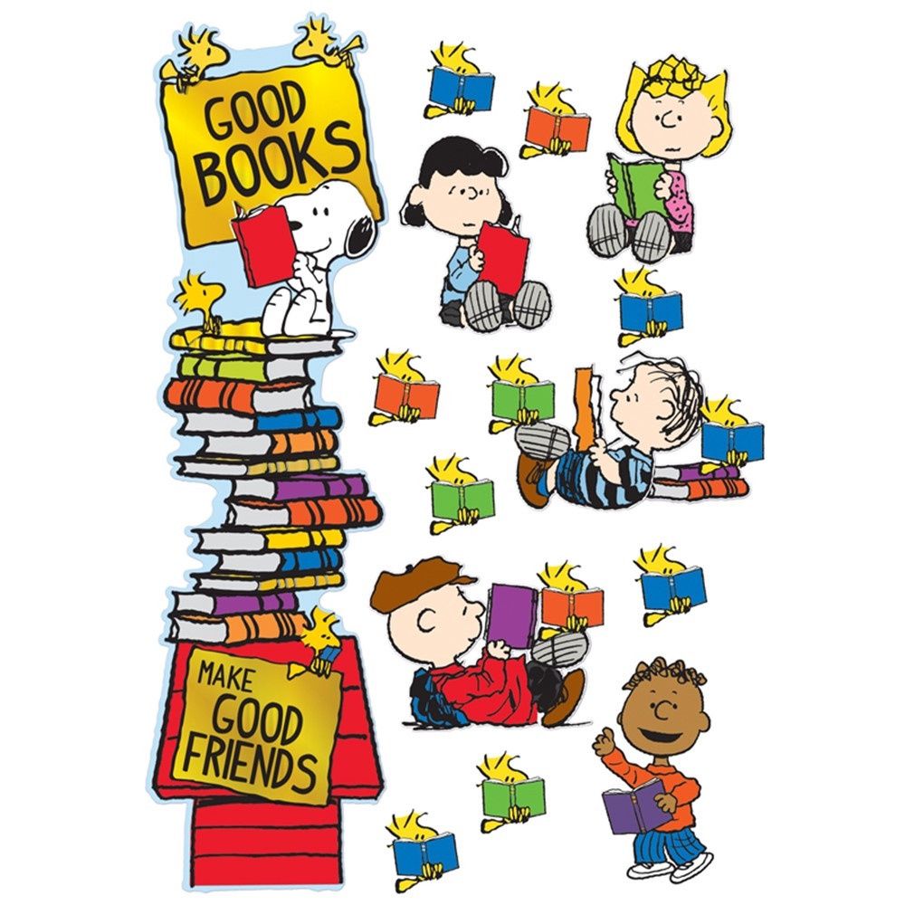 Peanuts Classic Reading All-in-One Door Decor