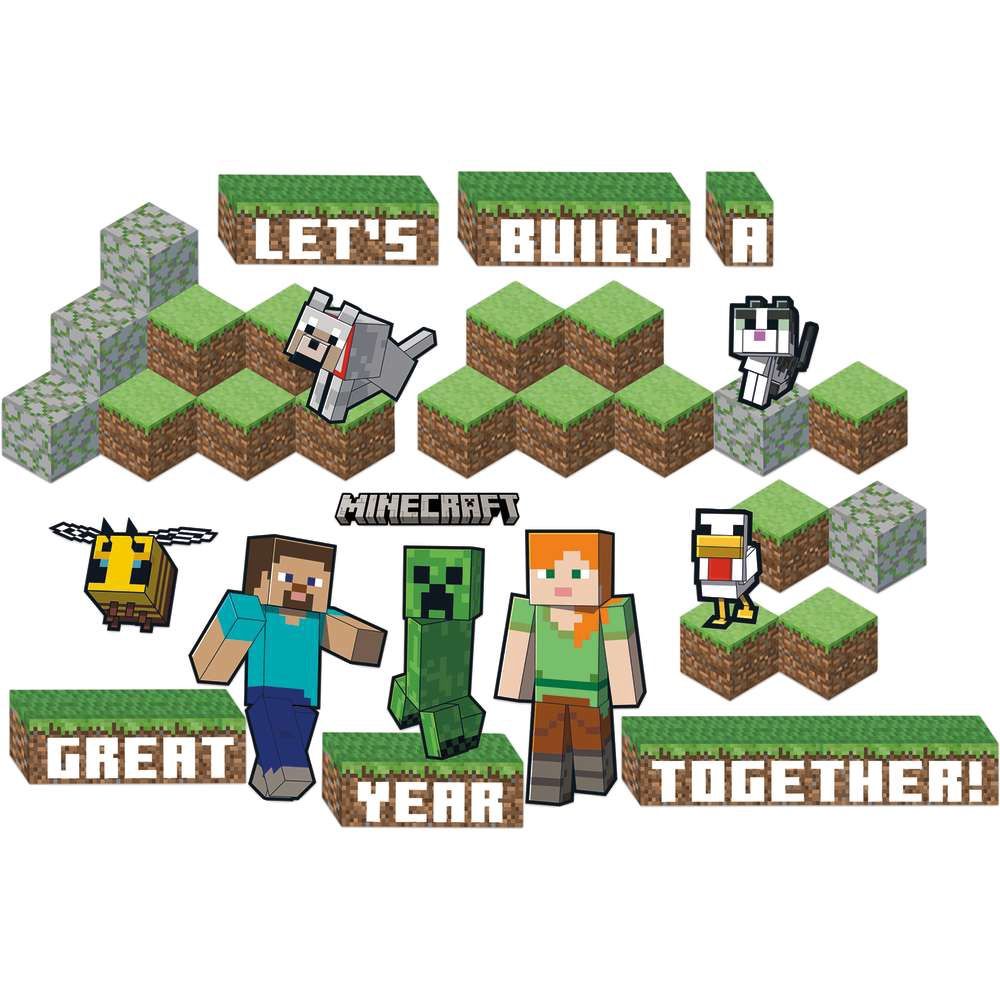 Minecraft Building a Great Year BBS