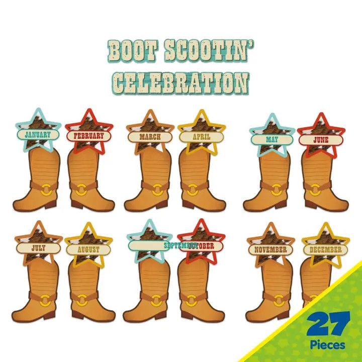 Wild Wild Classroom Boot Scootin&#39; Birthday Celebration Mini BBS