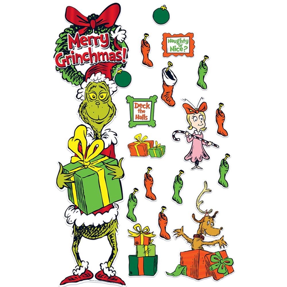 Dr. Seuss The Grinch All-in-One Door Decor
