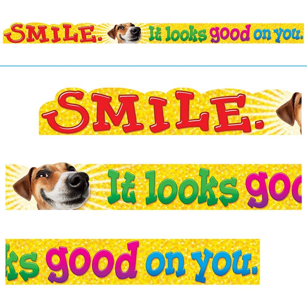 Smile it looks good you Banner