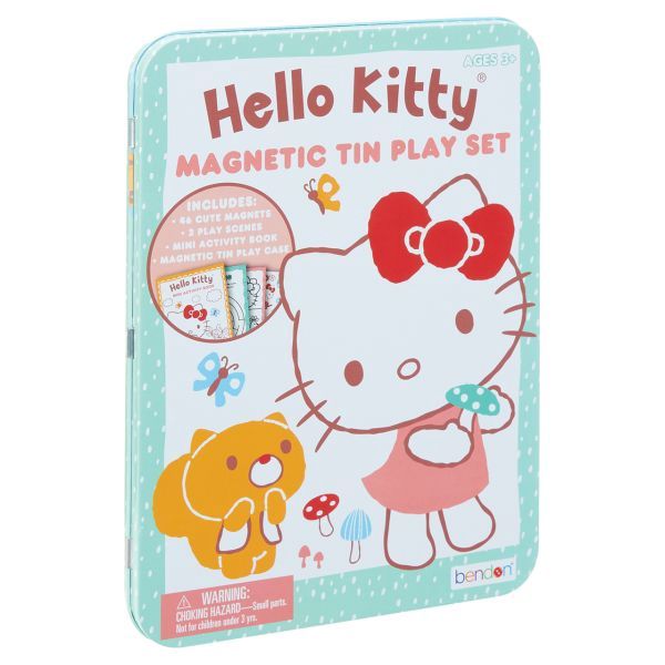 Hello Kitty Magnetic Activity Tin