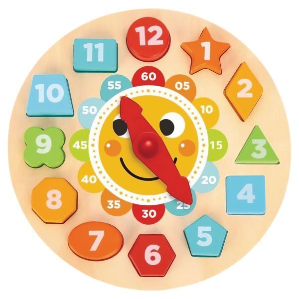 Wooden Clock Puzzle