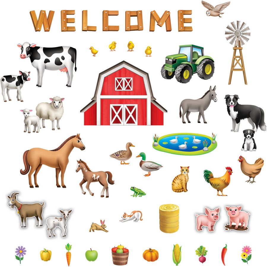 The Farm Bulletin Board Set
