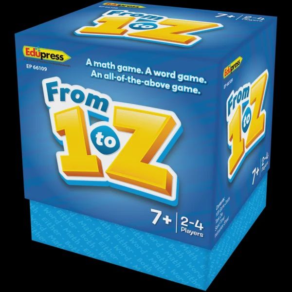 From 1 to Z Card Game