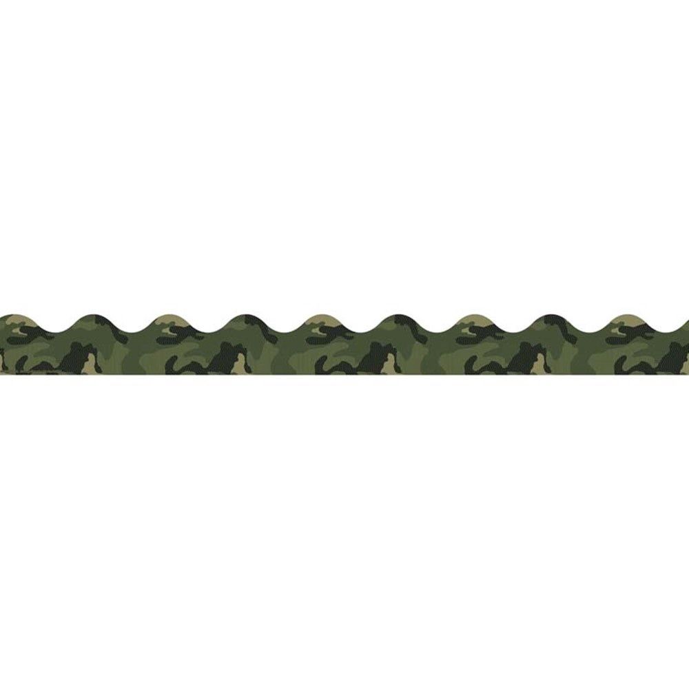 Camoflage Extra Wide Deco Trim Border