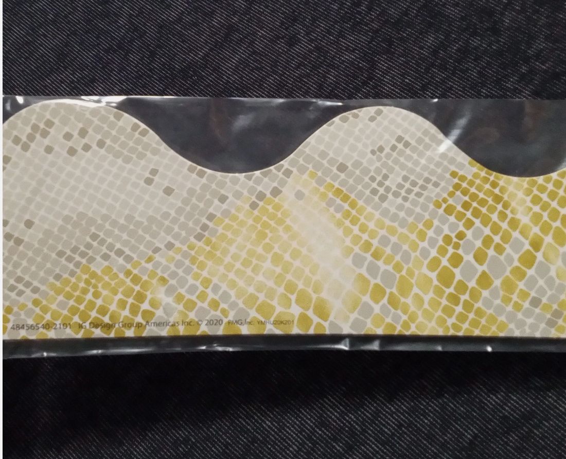 Snake Skin Border Trim