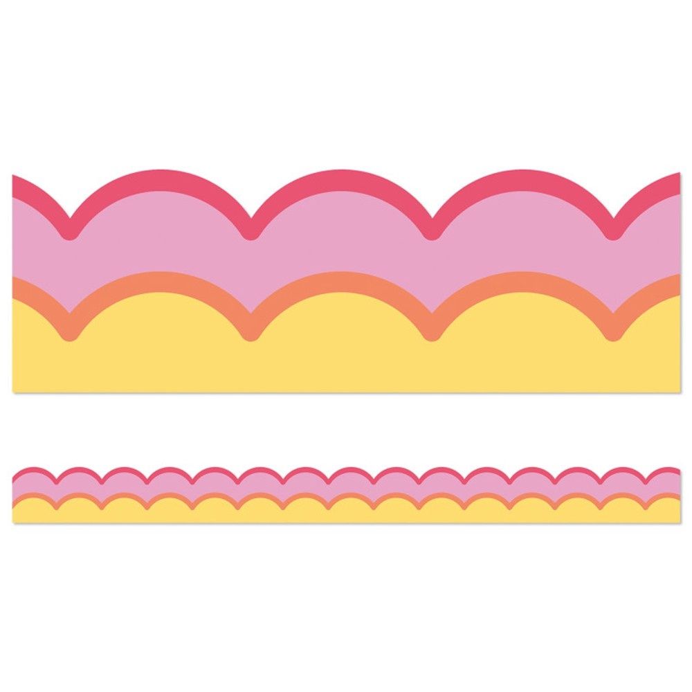 Warm Waves Scalloped Border Trim