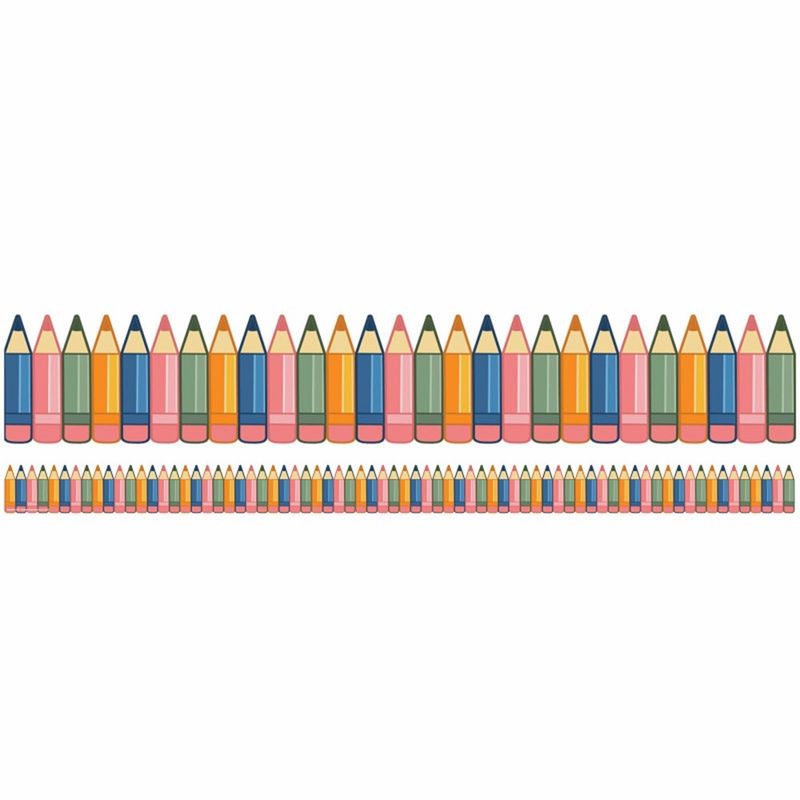 S&#39;Cool Era Die Cut Pencils Border