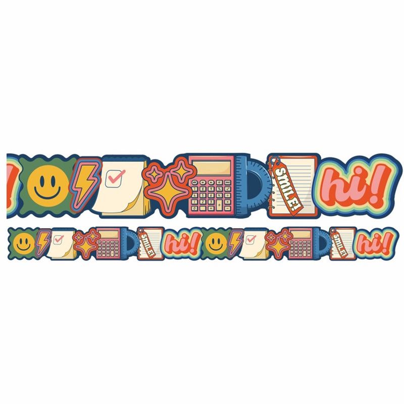 S&#39;Cool Era School Icon Border
