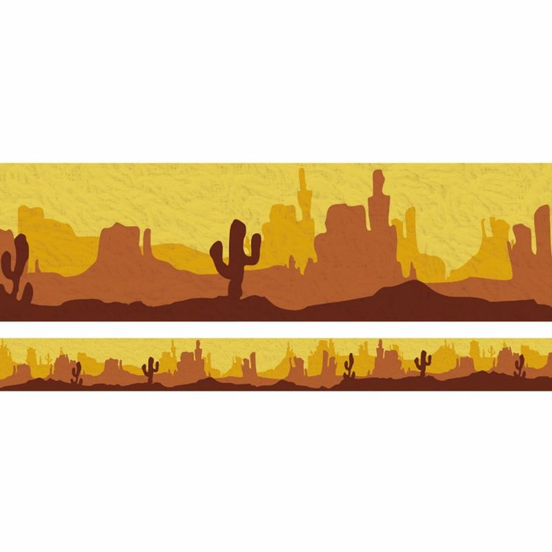 Wild Wild Classroom Southwest Landscape Border