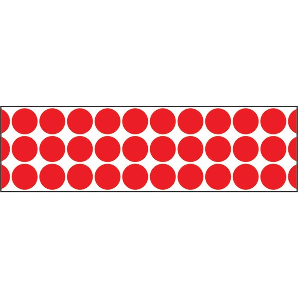 Big Dots Red Border