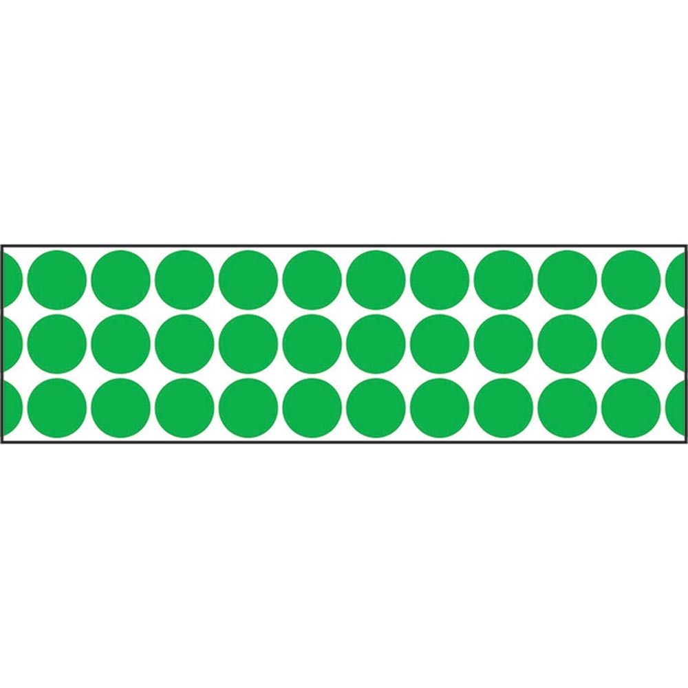 Big Dots Green Border