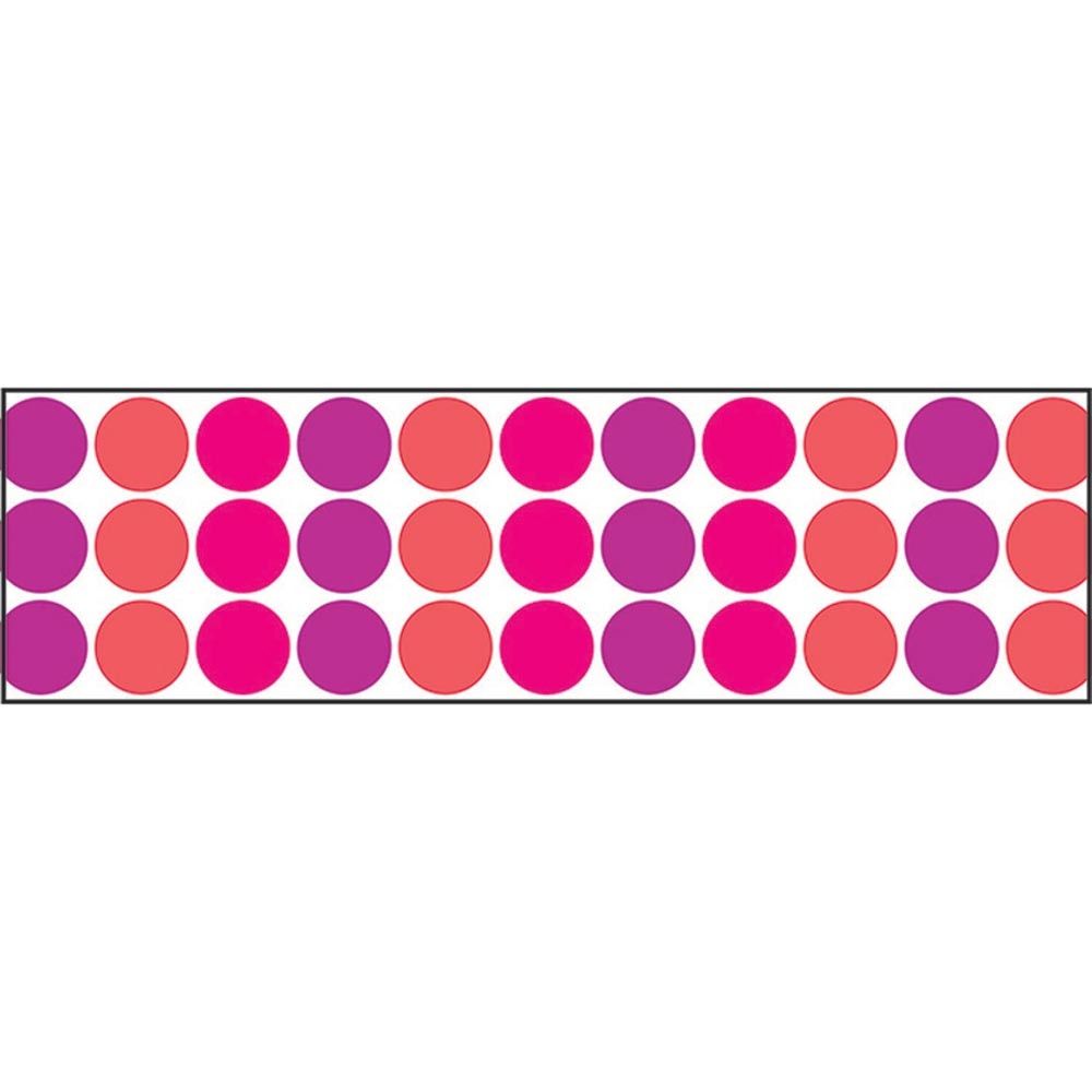 Big Dots Warm Mix  Border