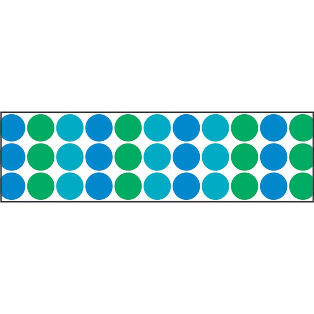 Big Dots Cool Mix Border