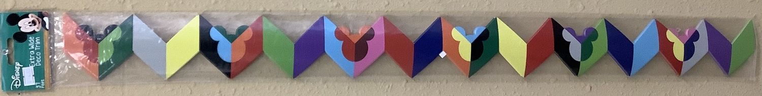 Geo Mickey Border Deco Trim