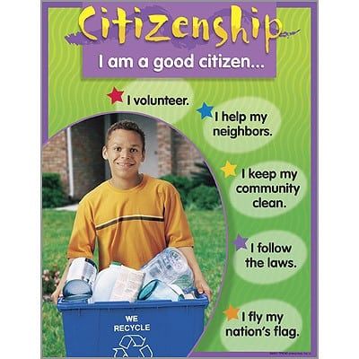 I am a Good Citizen Poster
