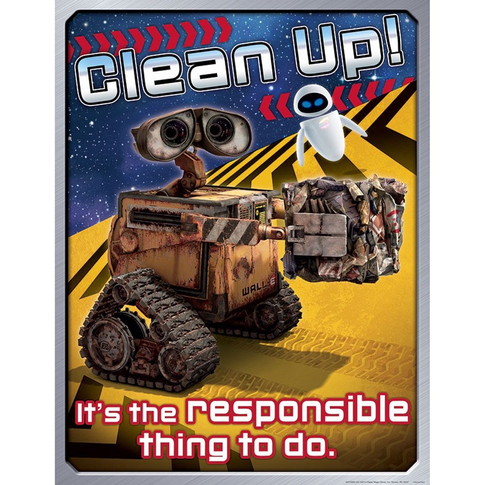 Wall-E Clean Up 17X22 Poster