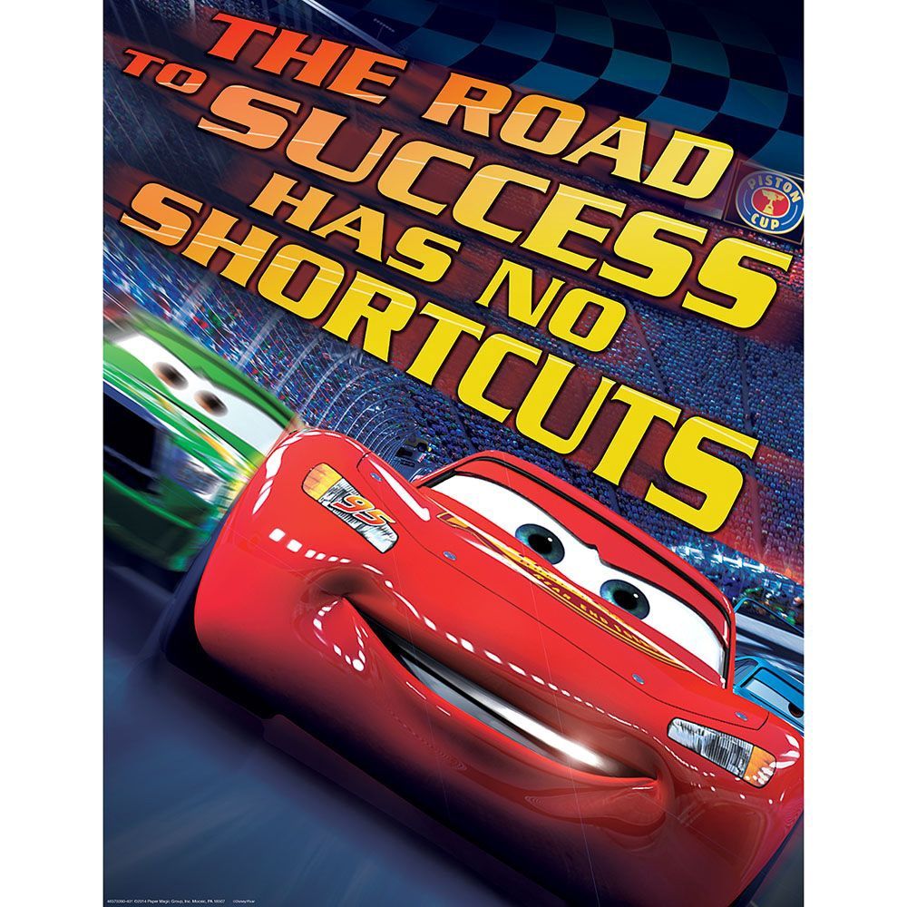 Cars Road To Success 17X22 Poster