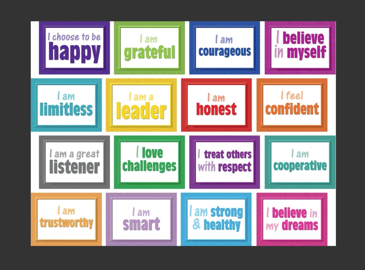 Positive Posters Bulletin Board Set