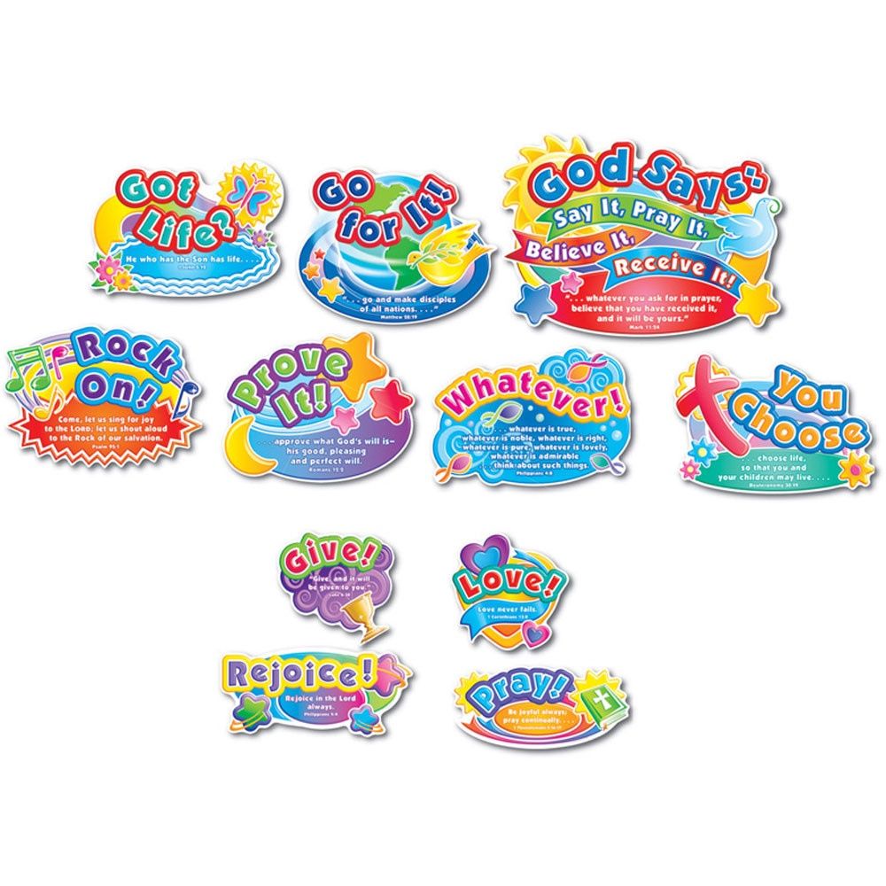 God Says . . . Bulletin Board Set