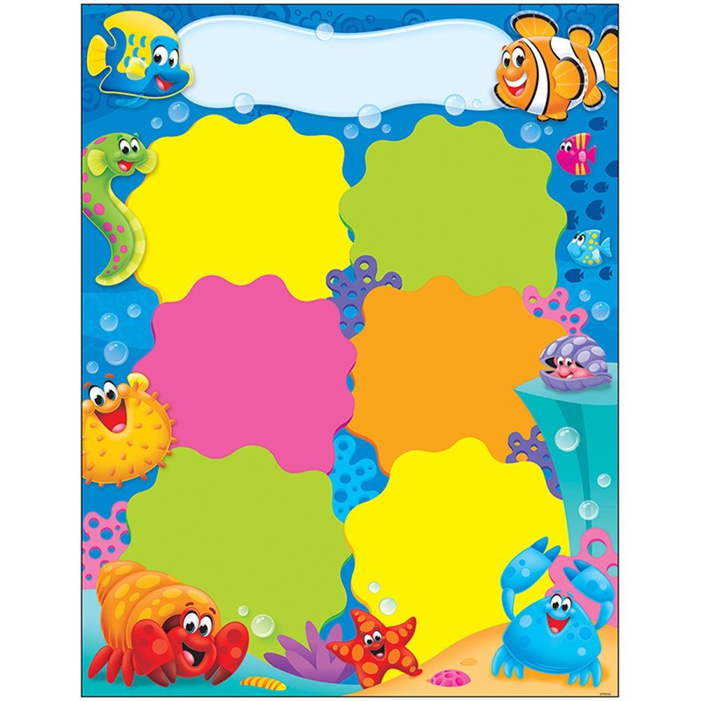 Job Chart Sea Buddies™ Learning Chart