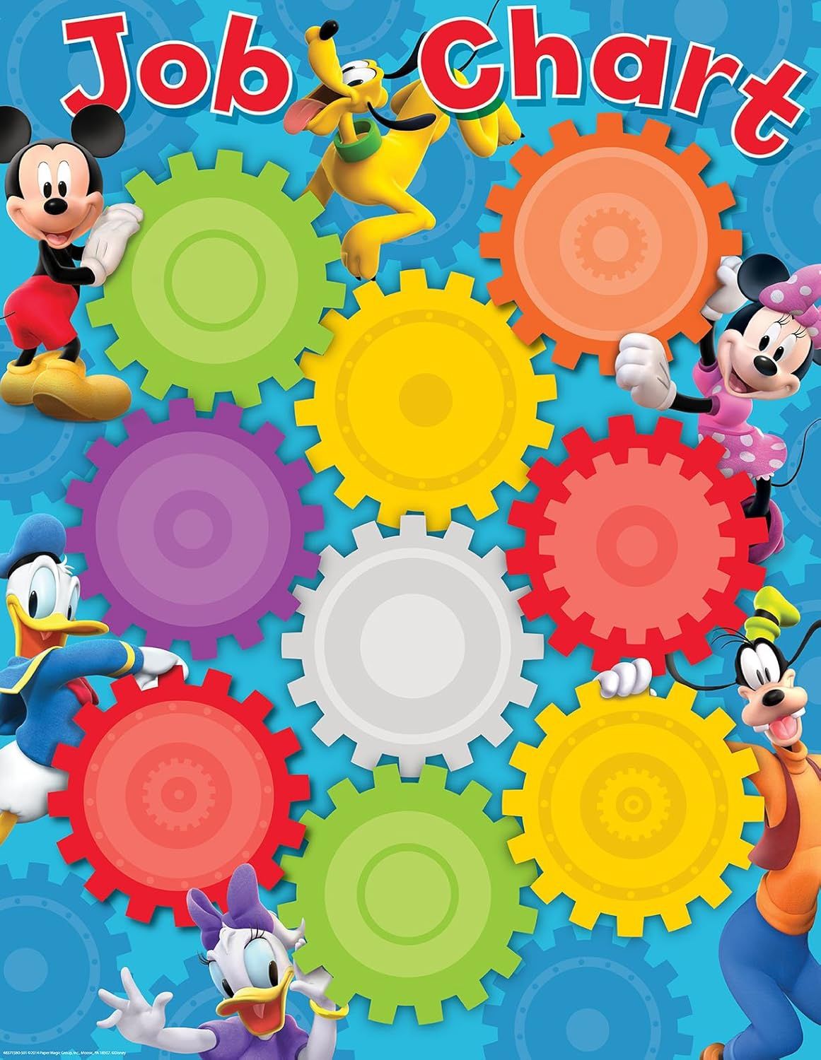 Mickey Mouse Clubhouse Job 17&quot;x22&quot; Chart