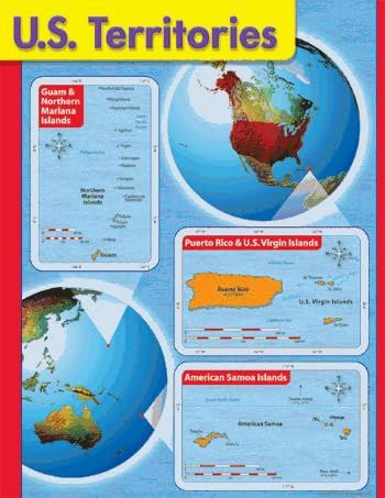 U.S. Territories Learning Chart 17x22