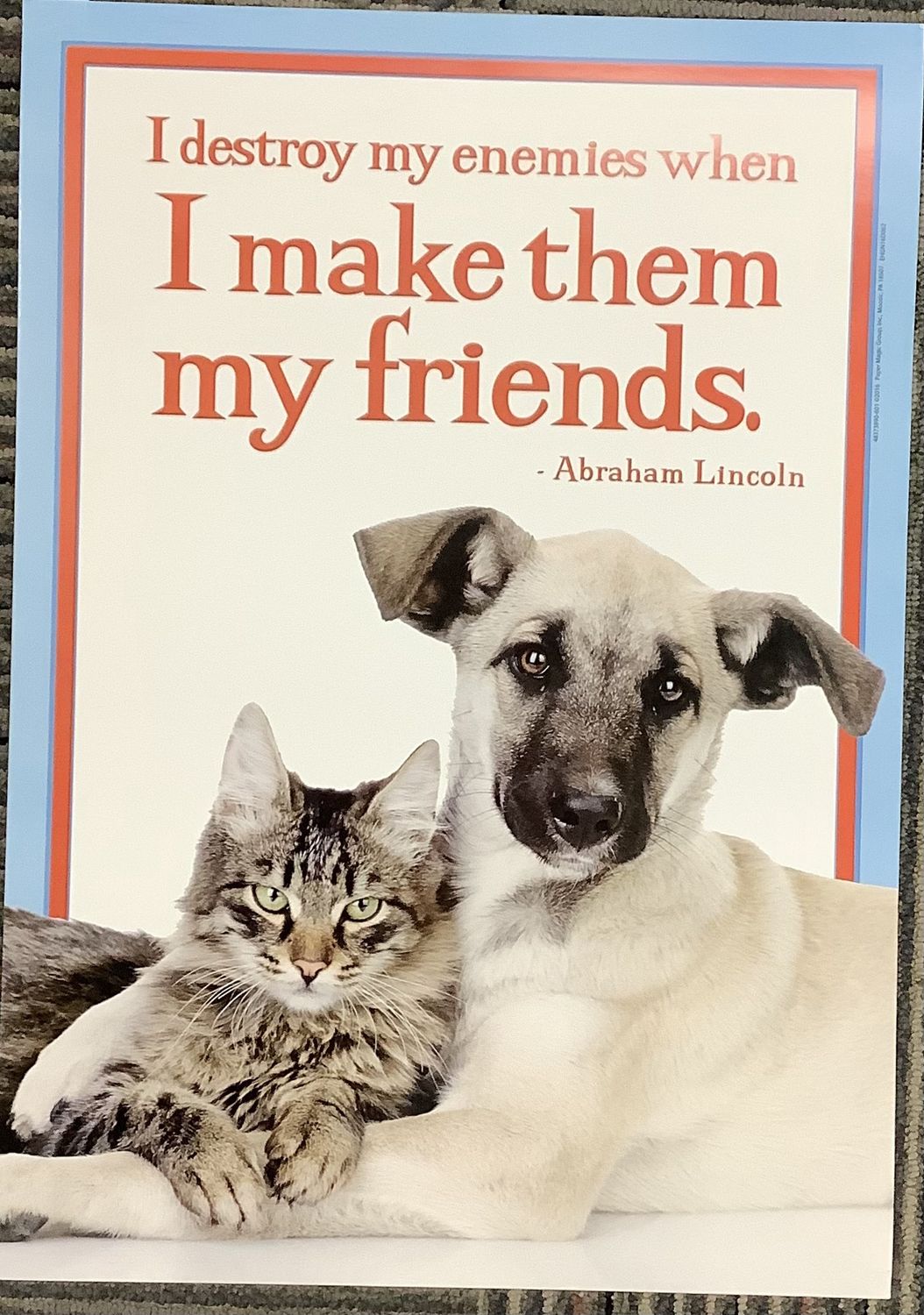 I Destroy My Enemies ... Poster