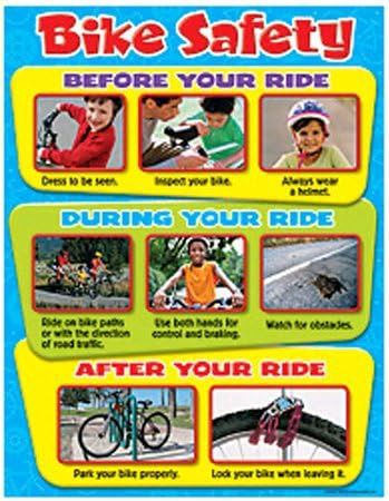 Bike Safety Learning Chart