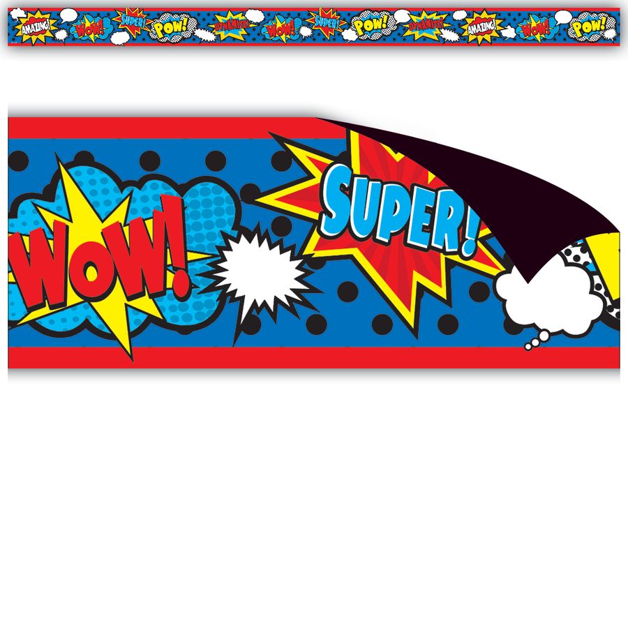 Superhero Magnetic Border