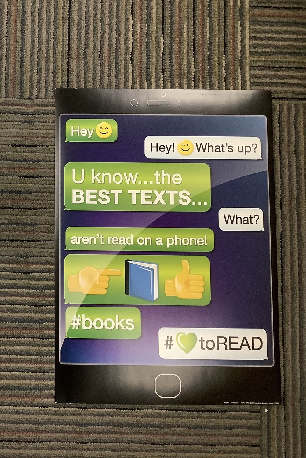 Text Read Poster