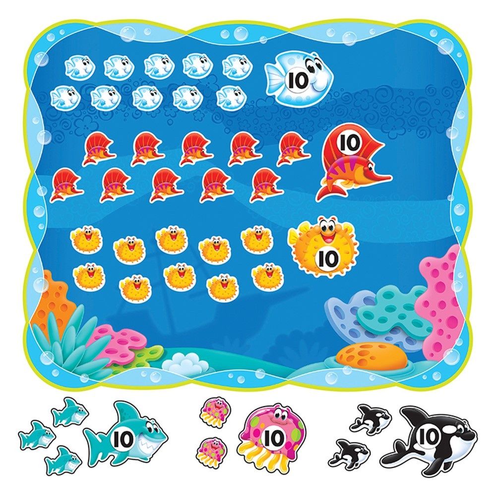 Sea Buddies 0-120 Bulletin Board Set
