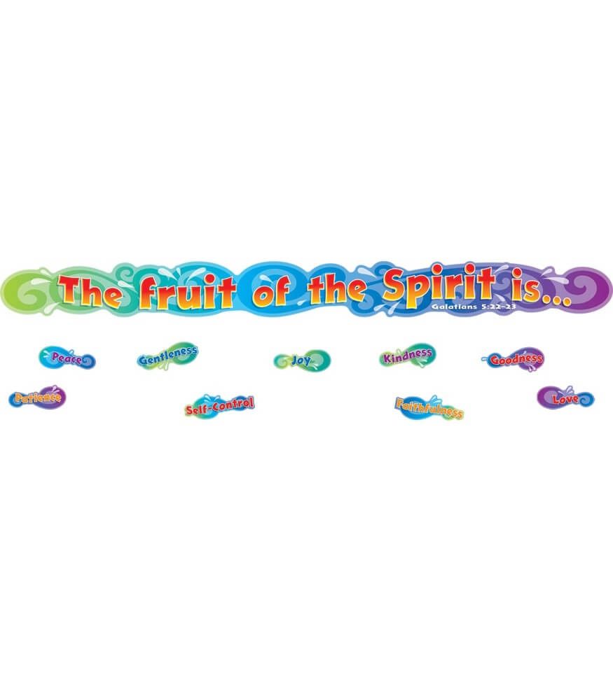 The Fruit of the Spirit Mini Bulletin Board Set