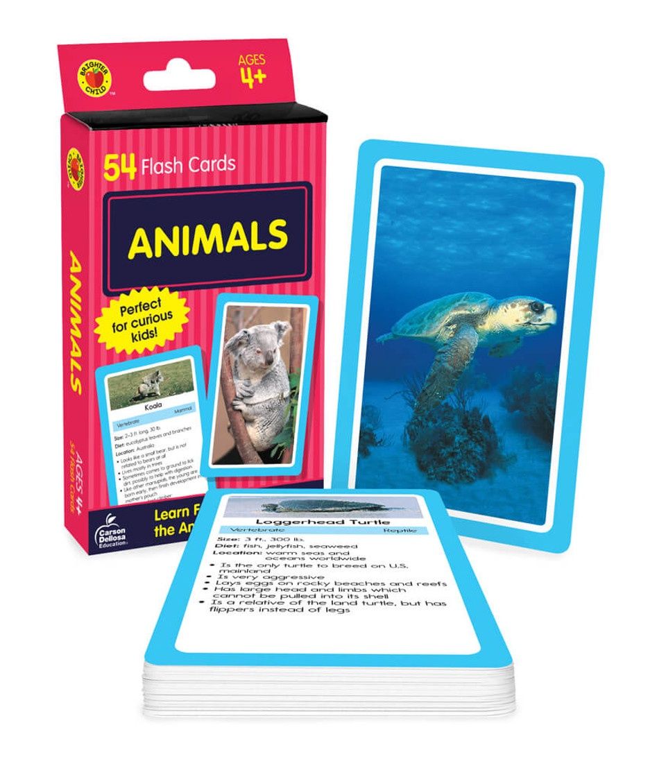 Animals Flash Cards Grade PK-3