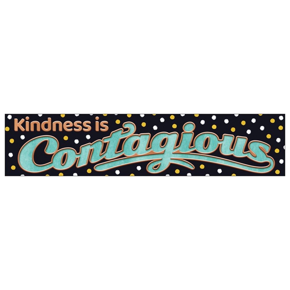 Kindness is Contagious Banner, 3&#39;