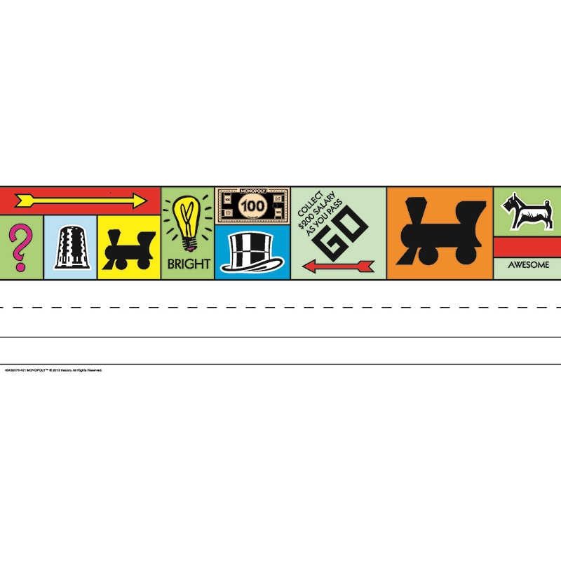 MONOPOLY TENTED NAME PLATES