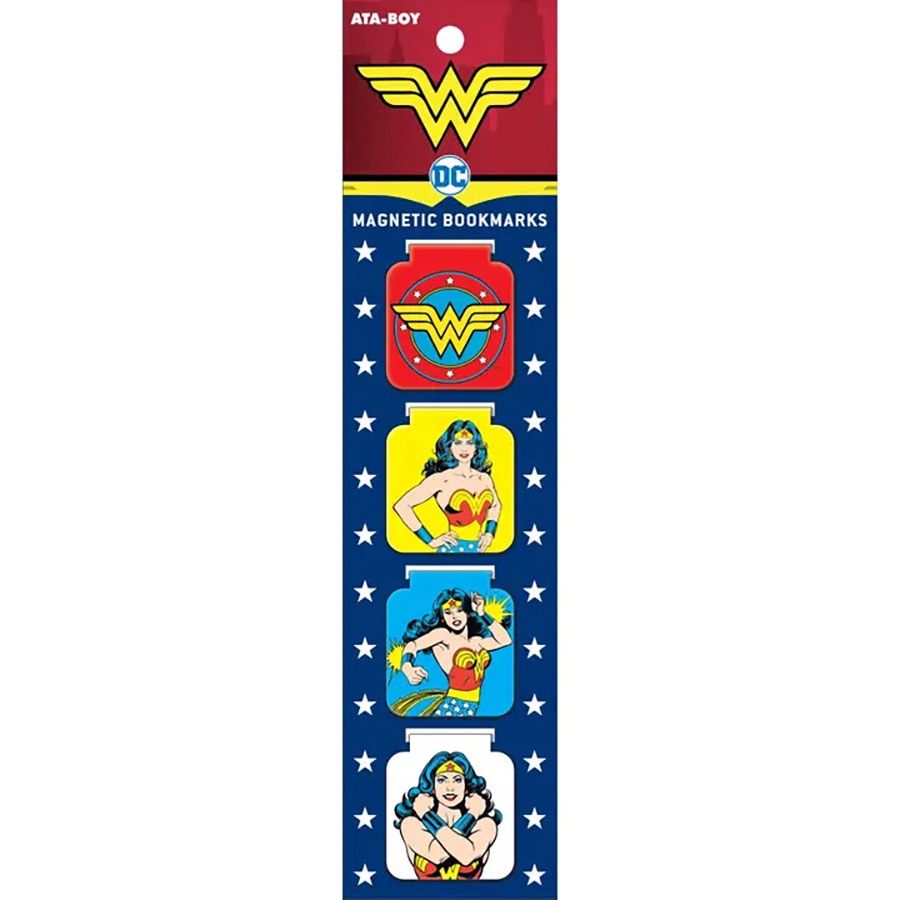 DC Comics Wonder Woman Magnetic Bookmark Set