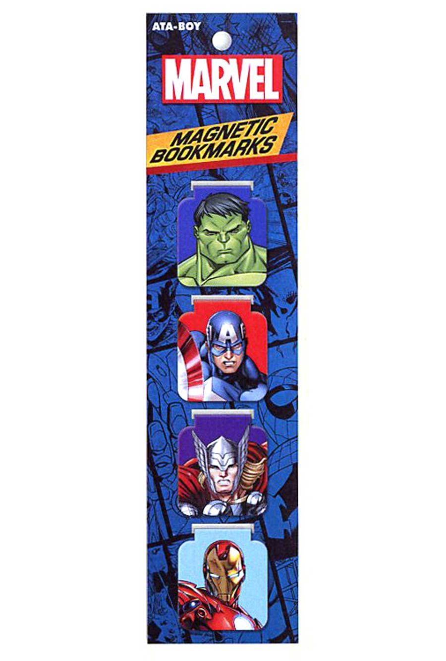 Marvel Comics Avengers Magnetic Bookmark Set